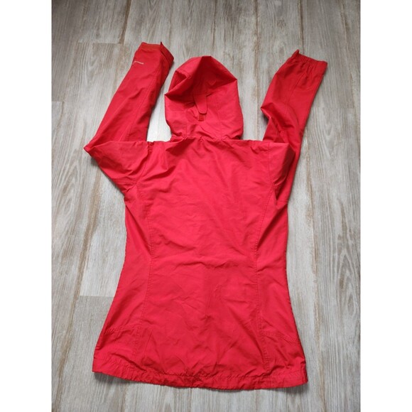 Columbia Women’s Rain Jacket Omni-Shield Waterproof Hooded Zip Red/Pink Sz S - Picture 11 of 12
